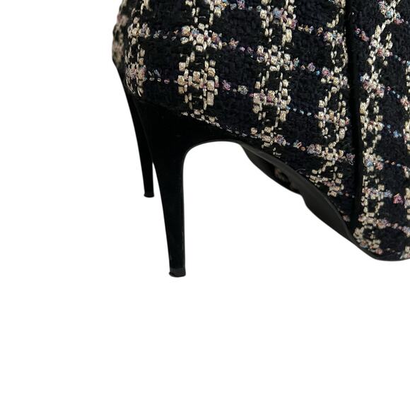 Anaki Suzanne Tweed Booties Size 40 EU - Picture 9 of 12